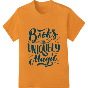 Cutting-edge DTF transfers featured on Magical Books - Uniquely Enchanting DTF Print Design