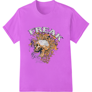 Rebel Skull: Embrace Your Inner Freak - High-quality custom garment printing