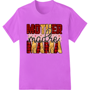 Celebrate Mom: Heartfelt Mother's Day Heat Transfer made with premium digital printing