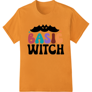 Cast a Spell with this Enchanting 'BASIC WITCH' Design made with premium direct to film printing