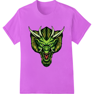 Innovative custom DTF designs design on Fierce Green Dragon Monster DTF Print Heat Transfer