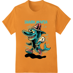 Shark Mafia: Dive into the Underworld with this Fierce Design - High-quality custom print solutions