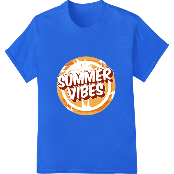 Unique DTF technology for Vintage Summer Vibes: Sunny Heat Transfer Design