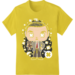 Personalized custom t-shirts design for Dapper Puppet: Playful Character in Zebra Suit