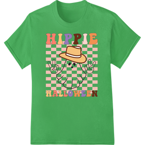 Cutting-edge bulk t-shirt printing featured on Hippie Ghost: Peaceful Halloween Vibes