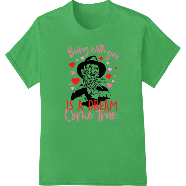 Unique garment printing for Freddy Krueger's Valentine: A Nightmare on Love Street