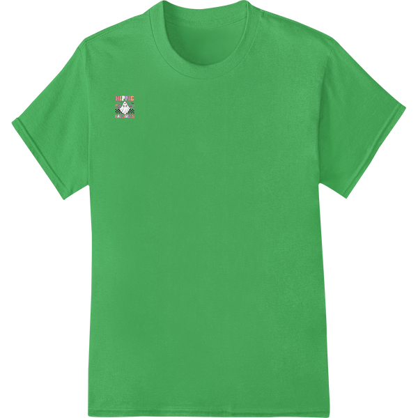 Spread Love this Valentine's Day with Heartfelt Style on green shirt - SUPERDTF-DTF Prints-DTF Transfers-Custom DTF Prints