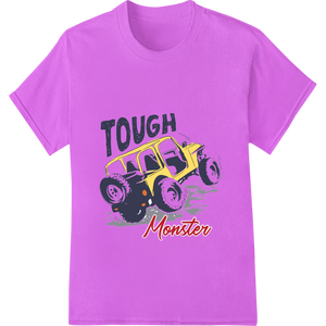 Premium quality custom merchandise on Crush It in Style: Tough Monster Truck DTF Print