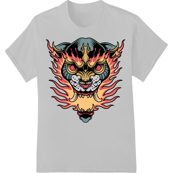 Durable personalized clothing applied to Fierce Chinese New Year Tiger DTF Print Heat Transfer