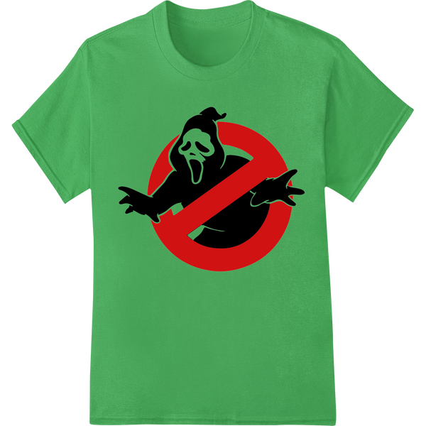 Classic Ghostbusters Logo | Spooky DTF Heat Transfer Design with custom DTF printing technology artwork