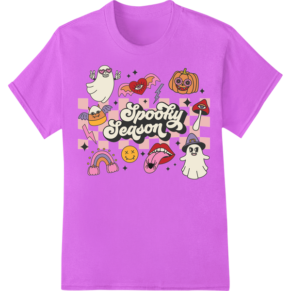 Unique personalized clothing for Adorable Spooky Season Halloween DTF Print Heat Transfer