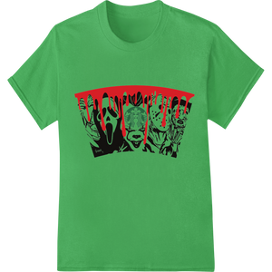 Bone-Chilling Horror Villains - DTF Print Heat Transfer enhanced with professional dtf printer