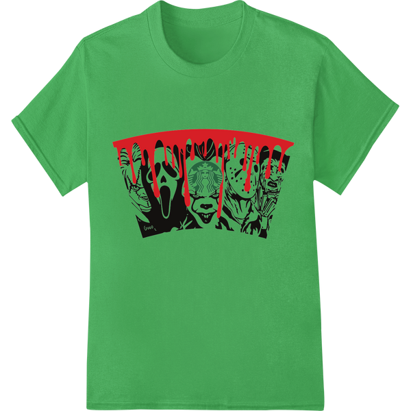 Bone-Chilling Horror Villains - DTF Print Heat Transfer enhanced with professional dtf printer