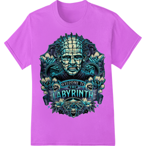 Unique personalized clothing for Haunting Skull Labyrinth: Mesmerizing DTF Print Transfer