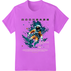 Cosmic Astronaut: Blast Off Into Abstract Space Adventure showcasing advanced heat transfer technology