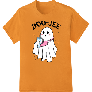 Boo-jee Ghost: Cute Halloween DTF Print from Super DTF - High-quality DTF heat transfers