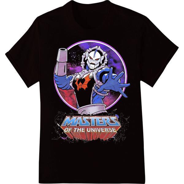 Skeletor & Evil-Lyn: Masters of the Universe Villains on black shirt - SUPERDTF-DTF Prints-DTF Transfers-Custom DTF Prints