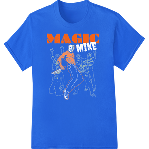 Vintage Magic: Silhouette Dance DTF Print Heat Transfer enhanced with professional garment printing