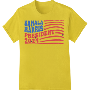 Kamala Harris 2024 President Campaign DTF Print Transfer - High-quality customized apparel