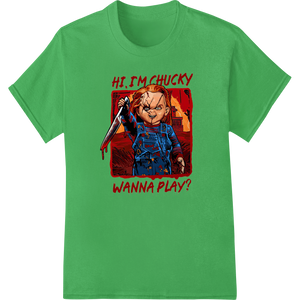 Custom DTF prints design - Killer Chucky Doll Horror Movie Halloween DTF Print