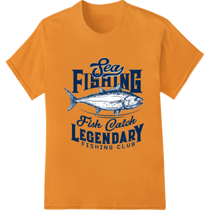 Innovative custom print solutions design on Join the Sea Fishing Legends with this Epic DTF Print