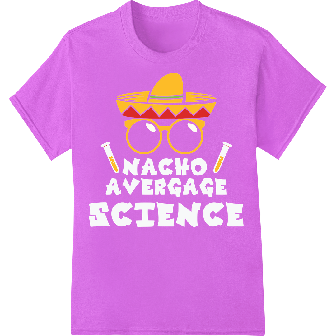 Festive Sombrero Specs: Cinco de Mayo DTF Print Heat Transfer on purple shirt - SUPERDTF-DTF Prints-DTF Transfers-Custom DTF Prints