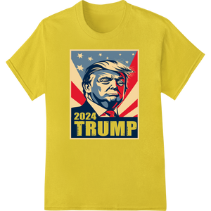 Unique garment printing for Trump 2024 Presidential Election Portrait DTF Transfer