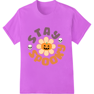 Stay Spooky: Playful Halloween DTF Print Heat Transfer made with premium DTF printing technology