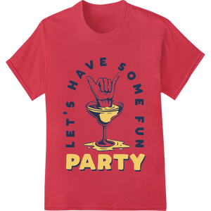 Cutting-edge custom print solutions featured on Raise a Toast to Fun with This Party-Ready Heat Transfer