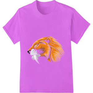 Personalized personalized clothing design for Unleash the Wild: Abstract Tiger DTF Print Heat Transfer