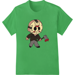 Unique DTF printing technology for Cartoon Jason Voorhees Horror Friday the 13th Heat Transfer