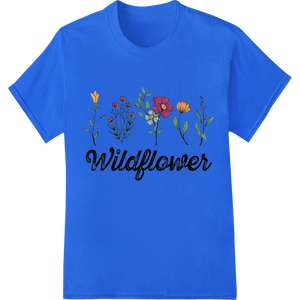 Premium quality custom DTF designs on Wildflower Whimsy: Hand-Drawn Blooms for Every Occasion