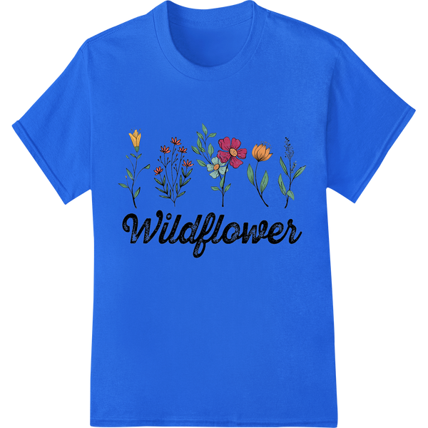 Premium quality custom DTF designs on Wildflower Whimsy: Hand-Drawn Blooms for Every Occasion