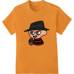 Playful Cartoon Character Ready for Halloween Fun made with premium digital printing