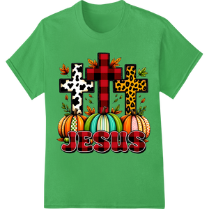 Unique t shirt prints for Jesus Buffalo Check Thanksgiving Heat Transfer Design