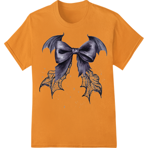 Premium quality print on demand on Gothic Bat Wings: Edgy Halloween DTF Print Heat Transfer