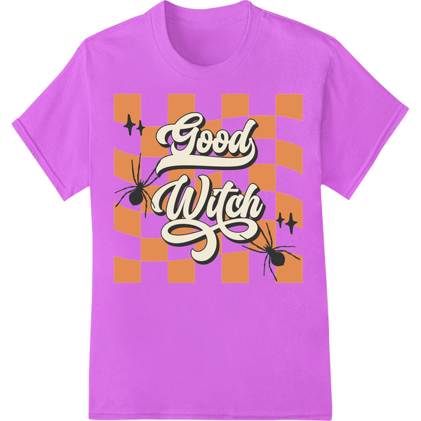 Bewitching 'Good Witch' Halloween Graphic DTF Transfer made with premium vibrant DTF prints