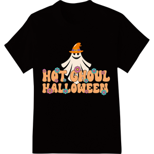 Personalized DTF printing experts design for Hot Ghoul Halloween: Spooktacular DTF Heat Transfer Print