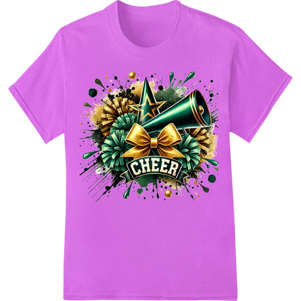 Festive Cheer: Celebrate the New Year in Style on purple shirt - SUPERDTF-DTF Prints-DTF Transfers-Custom DTF Prints