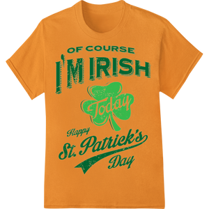 Shamrock Your World this St. Patrick's Day - DTF Prints showcasing advanced print on demand technology