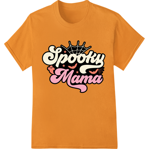 Spooky Mama: Hauntingly Stylish Halloween DTF Transfer - High-quality digital printing