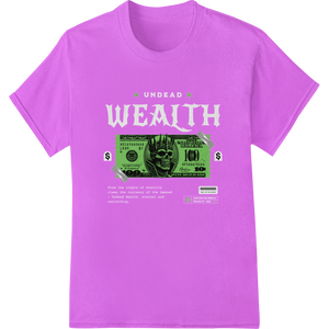 Unique apparel decoration for Wealth DTF Print Heat Transfer - Unlock Your Potential