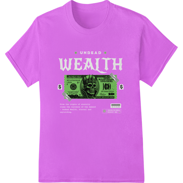 Unique apparel decoration for Wealth DTF Print Heat Transfer - Unlock Your Potential