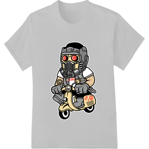 Unique custom t-shirts for Rebel Biker Cartoon Character - Edgy 4:20 Heat Transfer