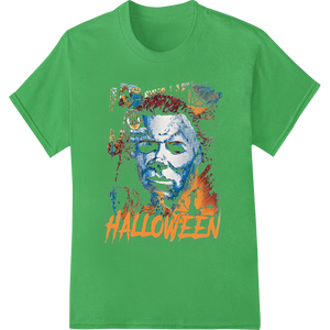 Custom custom apparel design - Haunting Zombie Portrait Heat Transfer for Halloween