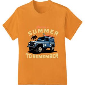 Unforgettable Summer Adventure Off-Road Super DTF Print - High-quality custom apparel