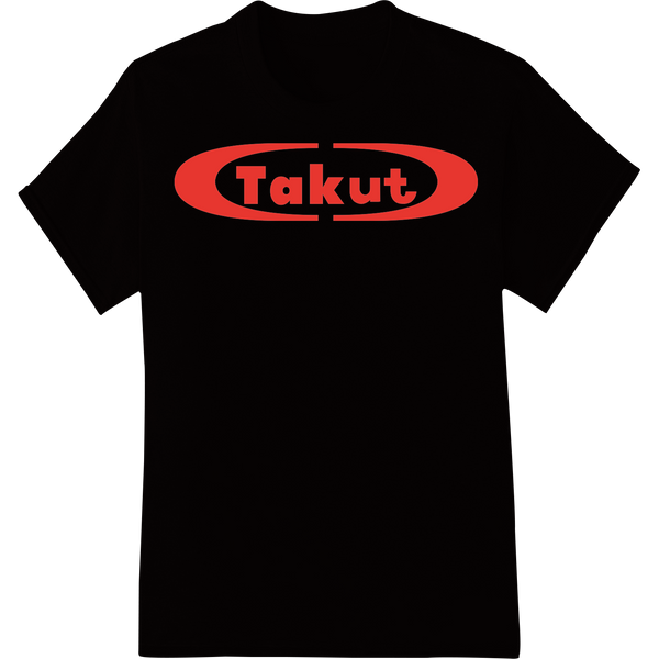 Custom heat transfer design - Bold Takut Logo DTF Print Heat Transfer | Super DTF