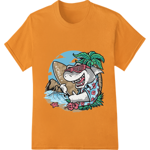 Unique personalized clothing for Cool Shark in Hawaiian Shirt - Summer Beach Vibes Design