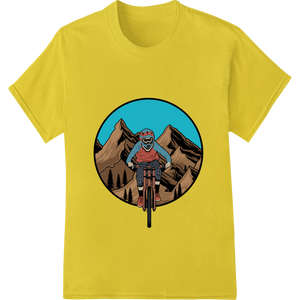 Cutting-edge t shirt prints featured on Conquer the Mountains: Bold Mountain Biking Adventure