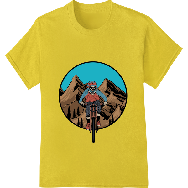 Cutting-edge t shirt prints featured on Conquer the Mountains: Bold Mountain Biking Adventure